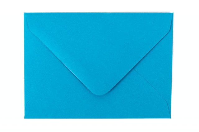 Enveloppes DIN C7, Bleu