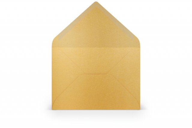 Enveloppes DIN B6, Or
