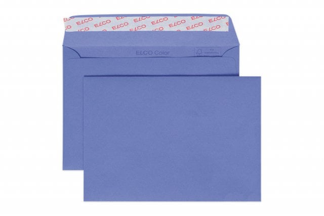 Enveloppes Elco DIN C6 autocollantes, Violet