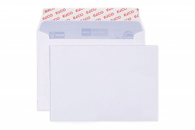 Enveloppes Elco Proclima DIN C6 autocollantes, blanches