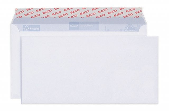 Enveloppes Elco Proclima DIN Lang+ autocollantes, blanches