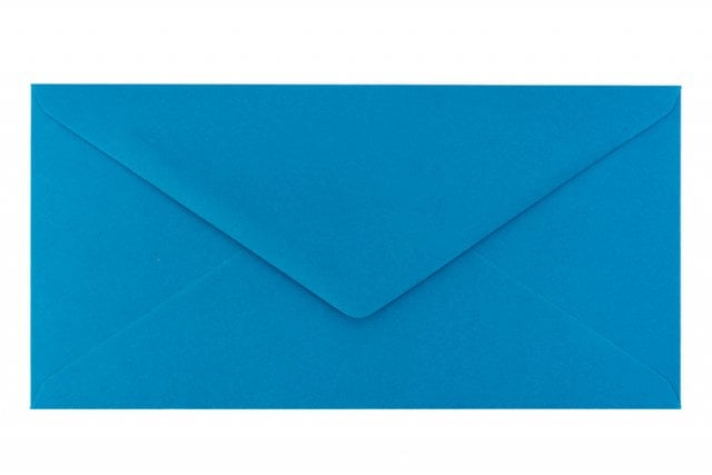 Enveloppes DIN long, Bleu roi