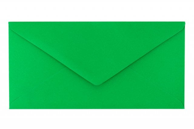Enveloppes DIN long, Vert