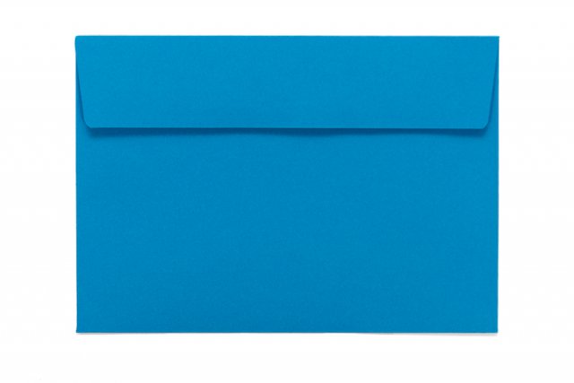 Enveloppes DIN C6 autocollantes, Bleu