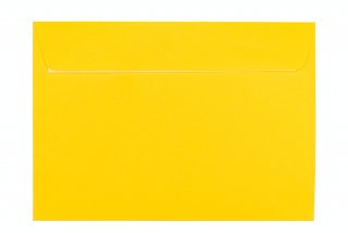 Enveloppes DIN C5 autocollantes, jaune