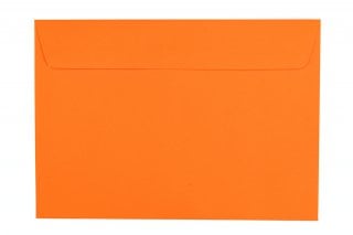 Enveloppes DIN C5 autocollantes, Orange