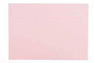 Enveloppes DIN C5 autocollantes, rose