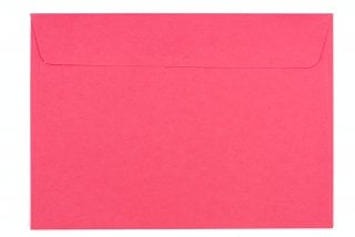 Enveloppes DIN C5 autocollantes, rose