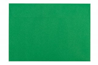 Enveloppes DIN C5 autocollantes, vert foncé