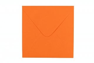 Enveloppes Carré 155x155 mm, Orange