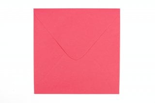 Enveloppes Carré 155x155 mm, Rose