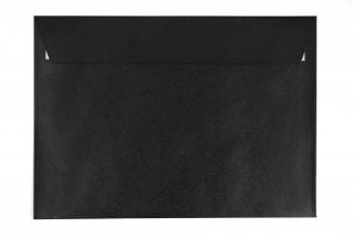 Enveloppes DIN C5 autocollantes, noir nacré
