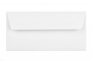 Enveloppes DIN Lang autocollantes, doublées blanc