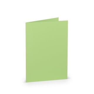 Cartes pliables DIN A6, Vert menthe