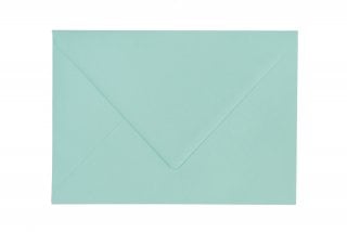 Enveloppes DIN C5, bleu-vert