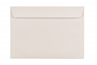 Enveloppes DIN C5 autocollantes, impression crème