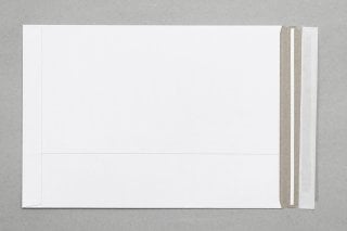Emballage carton DIN C4 adhésif, blanc