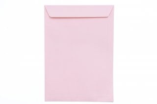 Enveloppes DIN C4 adhésives, rose
