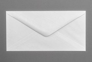 Enveloppes DIN long, blanc strié
