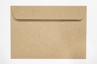 Enveloppes DIN C6 autocollantes, papier kraft