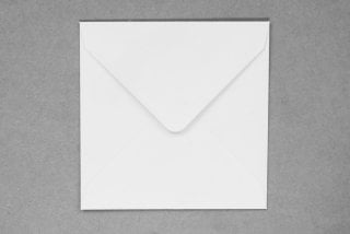 Enveloppes Carré 110x110 mm, Blanc