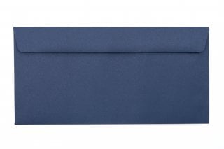 Enveloppes DIN Lang+, impression bleu foncé