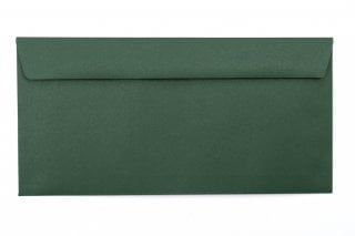 Enveloppes DIN Lang+, impression vert foncé