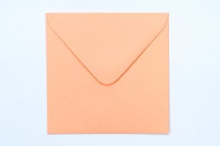 Enveloppes Carré 110x110 mm, Saumon