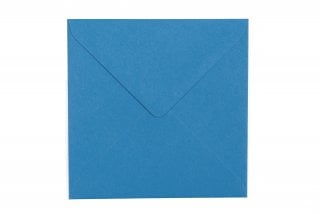 Enveloppes Carré 140x140 mm, Bleu