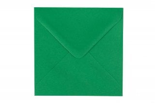 Enveloppes Carré 140x140 mm, Vert foncé