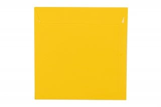 Enveloppes Carrées 220x220 mm, Jaune