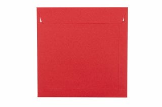 Enveloppes Carré 220x220 mm, Rouge