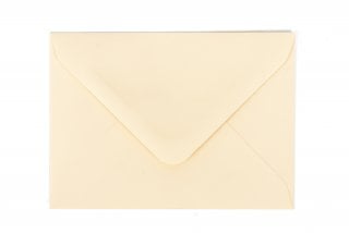 Enveloppes 65x94mm, Crème