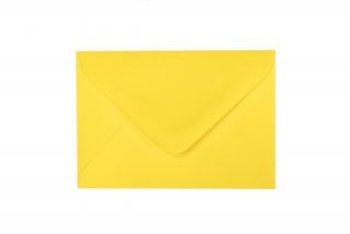 Enveloppes 65x94mm, Jaune