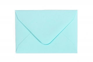 Enveloppes 65x94mm, Bleu Clair