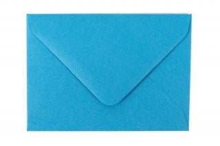 Enveloppes 65x94mm, Bleu