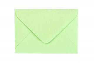 Enveloppes 65x94mm, Vert Clair