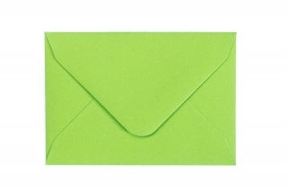 Enveloppes 65x94mm, Vert
