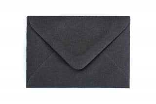 Enveloppes 65x94mm, Noir