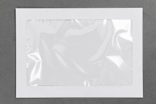 Enveloppes DIN C4 avec fenêtre panoramique, blanches