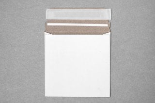 Emballage carton Carré 125x125 mm, Blanc