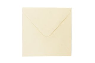 Enveloppes Carré 110x110 mm, Crème