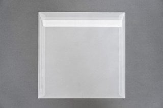 Enveloppes Carré 220x220 mm, Transparent