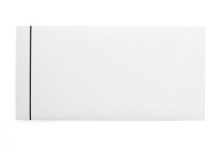 Enveloppes DIN Long adhésives, avec bande de deuil