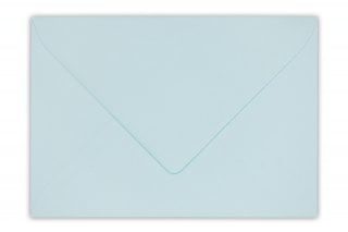 Enveloppes DIN C6, bleu clair