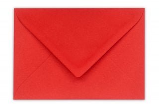 Enveloppes DIN C6, Rouge