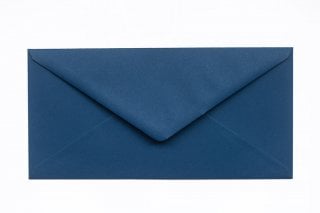 Enveloppes DIN long, Bleu foncé