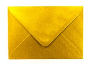 Enveloppes DIN C6, Or