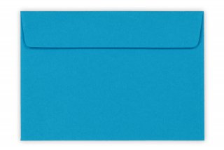 Enveloppes DIN C6 autocollantes, Bleu