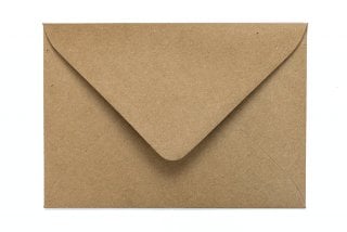 Enveloppes DIN C6, papier kraft